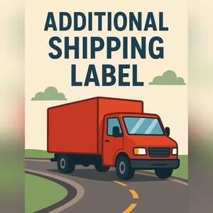 Additional SHIPPING LABEL